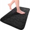 MATA DYWANIK ŁAZIENKOWY ANTYPOŚLIZGOWY 3D - czarny