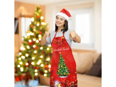 FARTUCH KUCHENNY ŚWIĄTECZNY