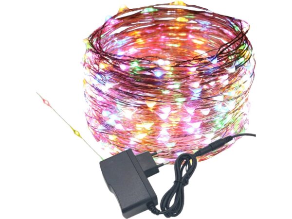 LAMPKI DRUCIKI 300 LED - multikolor