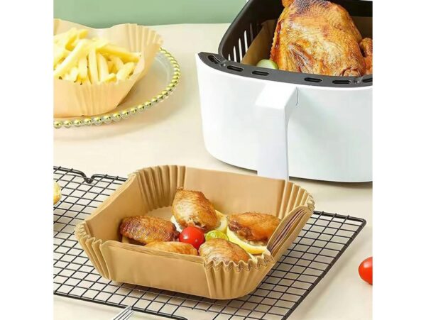 PAPIER DO FRYTKOWNICY AIR FRYER - 16cm 50szt