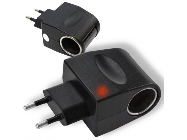 ADAPTER PRZEJŚCIÓWKA 220V 230V / 12V ZAPALNICZKI