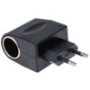 ADAPTER PRZEJŚCIÓWKA 220V 230V / 12V ZAPALNICZKI