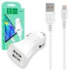 DENMEN ŁADOWARKA SAMOCHODOWA 3A + KABEL IPHONE 3100mA 2XUSB