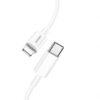 DENMEN KABEL USB PD TYP-C - LIGHTNING 20W 3,6A WZMACNINANY 2M