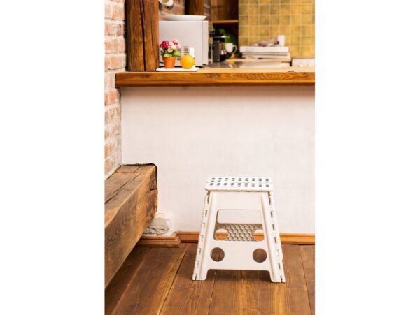 EASYFORM TABORET STOŁEK SKŁADANY 39CM - biały