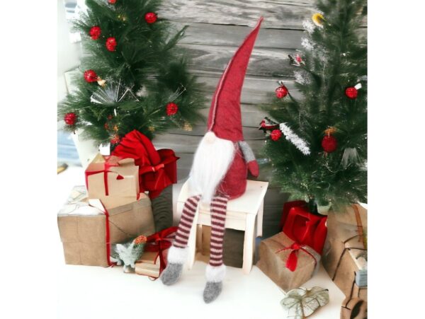 SKRZAT SIEDZĄCY 50cm - czerwony