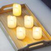 ŚWIECZKA NA BATERIE LED LAMPKA TEALIGHT 4SZT