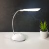 LAMPKA BIURKOWA 4 LED SZKOLNA - biały