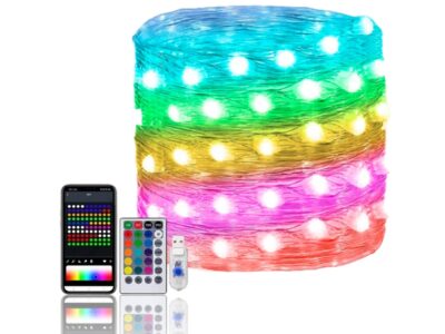 LAMPKI INTELIGENTNE 200 LED USB APP BLUETOOTH