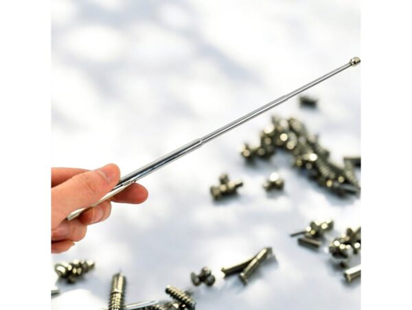 CHWYTAK TELESKOPOWY MAGNES - srebrny