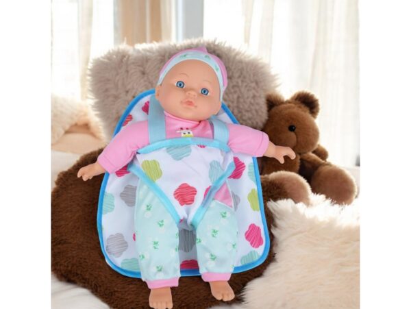 LALKA BOBAS - chłopiec z plecakiem