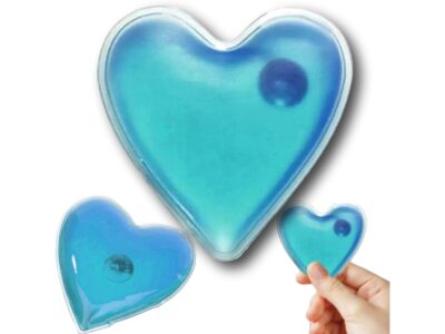 OGRZEWACZ DO RĄK ŻELOWY SERCE - niebieski