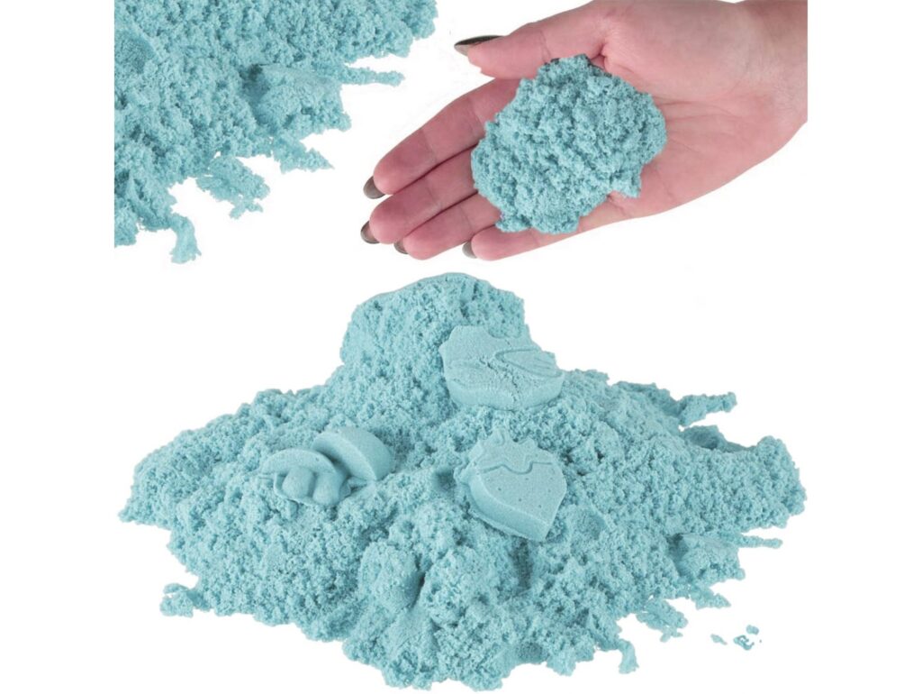 PIASEK KINETYCZNY PIASKOLINA 1KG ZAPAS - błękitny