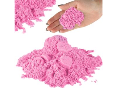 PIASEK KINETYCZNY PIASKOLINA 1KG ZAPAS - różowy