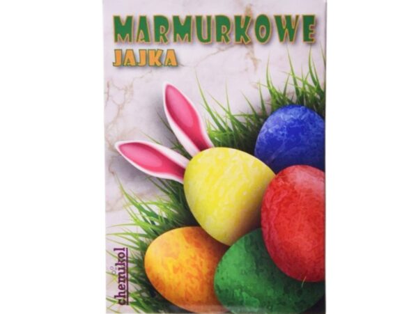 BARWNIKI DO JAJEK 5 KOLORÓW EFEKT MARMURU WIELKANOC