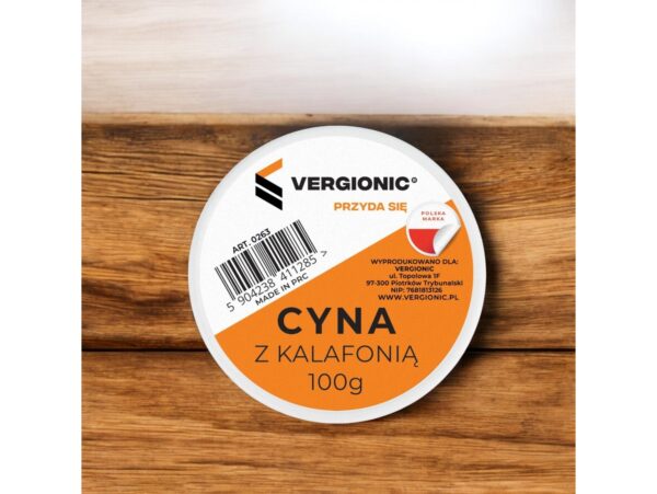 CYNA DO LUTOWANIA 1mm 70g VERGIONIC