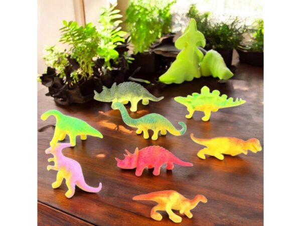 JAJKO ROSNĄCEGO DINOZAURA 5,5CM - niebieski