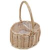 KOSZYK WIKLINOWY OSŁONKA 25x20x12cm