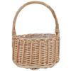 KOSZYK WIKLINOWY OSŁONKA 25x20x12cm