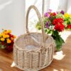 KOSZYK WIKLINOWY OSŁONKA 25x20x12cm