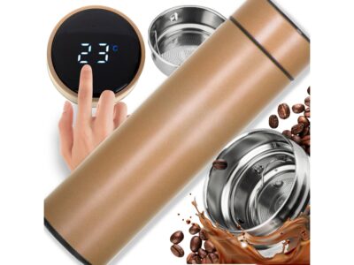 KUBEK TERMICZNY SMART 500ML - złoty