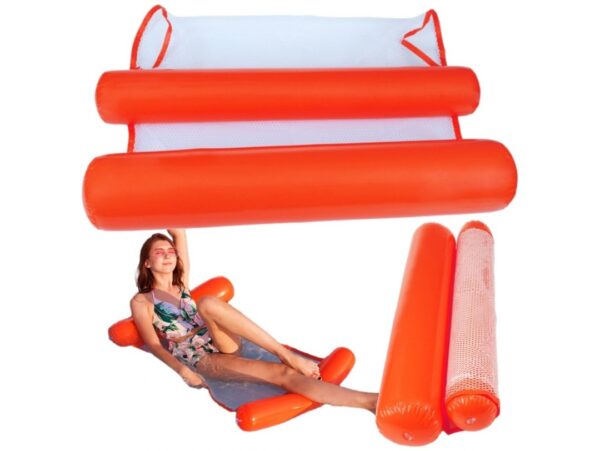 MATERAC WODNY HAMAK - czerwony