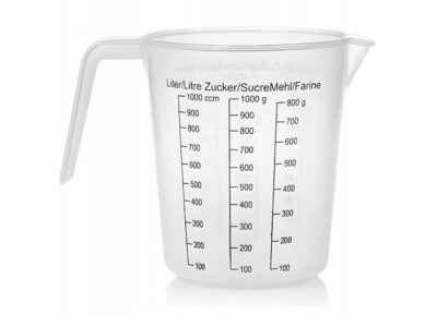 MIARKA PLASTIKOWA DZBANEK 1000ML