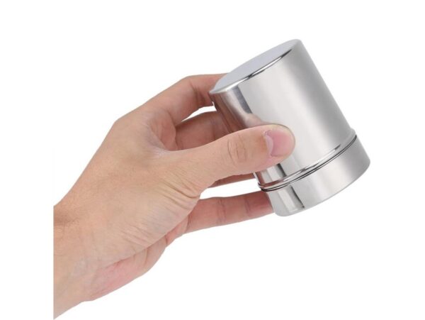 POJEMNIK Z SITKIEM DO CUKRU KAKAO