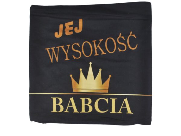 POSZEWKA NA PODUSZKĘ NA DZIEŃ BABCI 40x40 - jej wysokość babcia