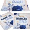 POSZEWKA NA PODUSZKĘ NA DZIEŃ BABCI 40x40 - taka babcia to skarb