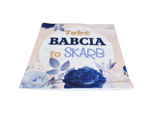 POSZEWKA NA PODUSZKĘ NA DZIEŃ BABCI 40x40 - taka babcia to skarb