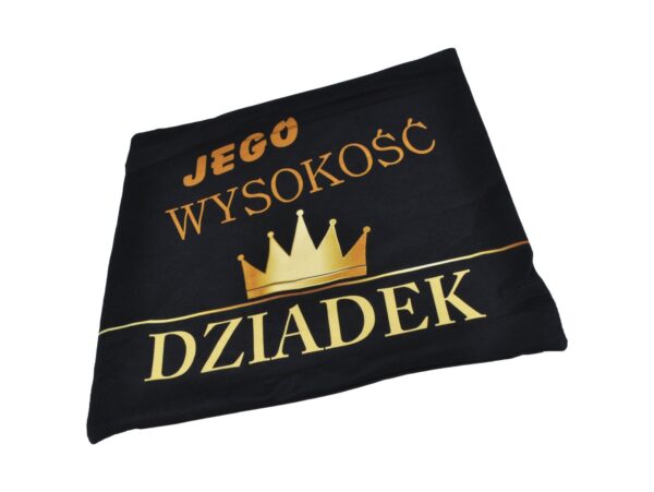 POSZEWKA NA PODUSZKĘ NA DZIEŃ DZIADKA 40x40 - jego wysokość dziadek