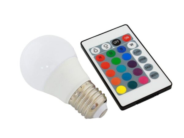 ŻARÓWKA LED RGB PILOT E27 - 10W