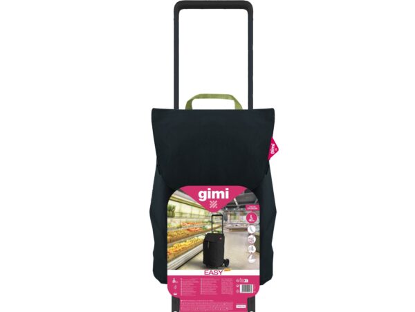 GIMI EASY BLACK WÓZEK NA ZAKUPY/EASY BLACK GM-168407 8001244025769