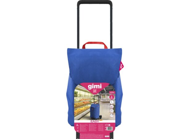 GIMI EASY BLUE WÓZEK NA ZAKUPY/EASY BLUE GM-168430 8001244025745