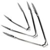 SZCZYPCE KUCHENNE STALOWE 3SZT