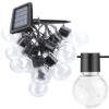 GIRLANDA OGRODOWA ŻARÓWKA LAMPA SOLARNA 10 LED