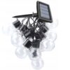 GIRLANDA OGRODOWA ŻARÓWKA LAMPA SOLARNA 10 LED