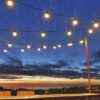 GIRLANDA OGRODOWA ŻARÓWKA LAMPA SOLARNA 10 LED
