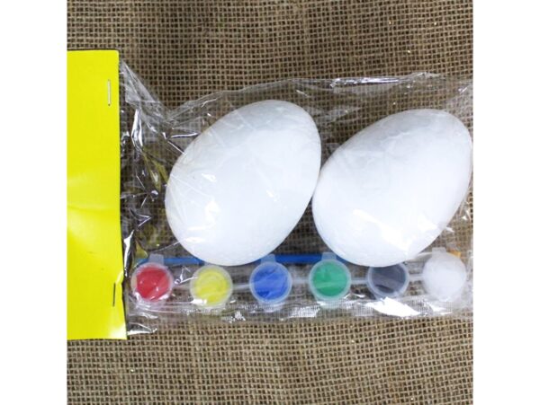 JAJKA STYROPIANOWE DO MALOWANIA 2SZT