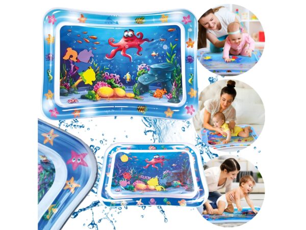 MATA WODNA DMUCHANA SENSORYCZNA DLA NIEMOWLĄT XXL