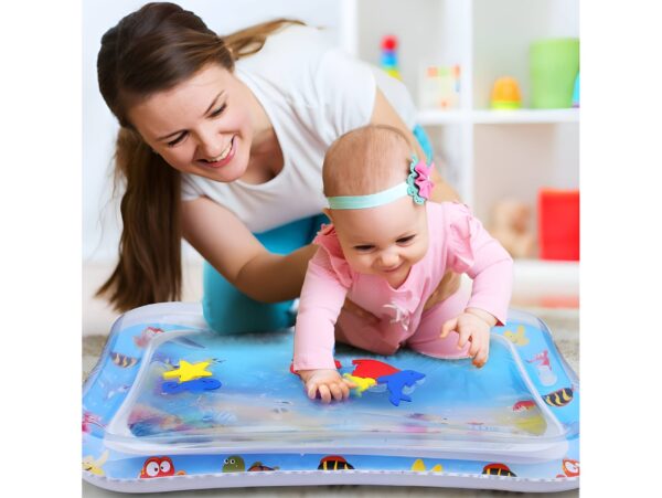 MATA WODNA DMUCHANA SENSORYCZNA DLA NIEMOWLĄT XXL