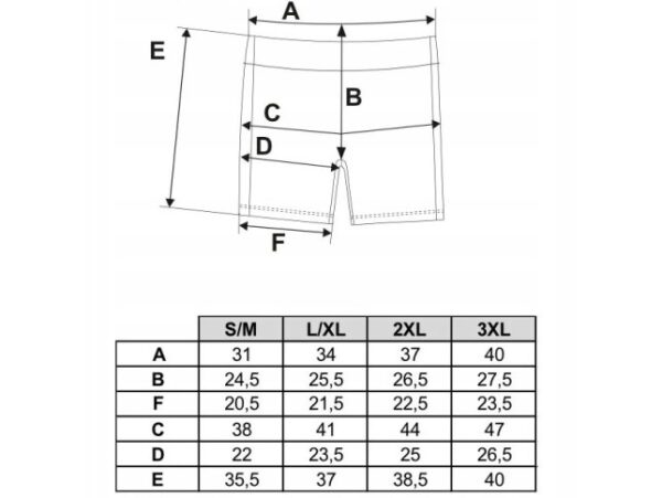 MORAJ LEGGINSY DAMSKIE KRÓTKIE - XL