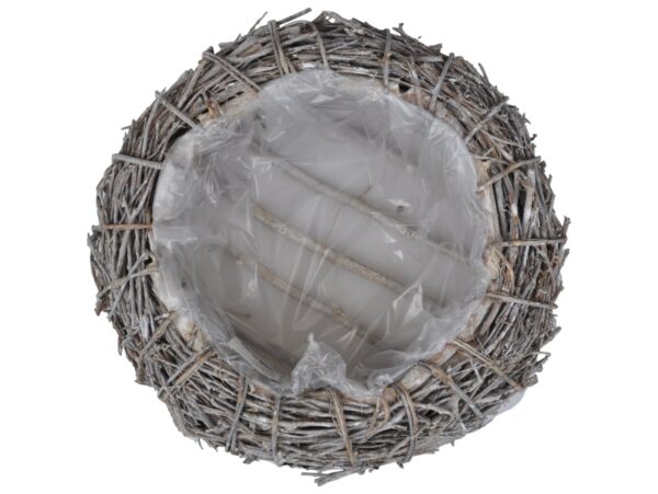 OSŁONKA WIELKANOCNA DO STROIKA Z FOLIĄ 30x20x10CM