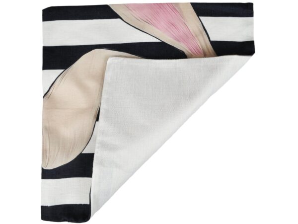 POSZEWKA NA PODUSZKĘ WIELKANOCNA 45x45 - zając biało-czarny