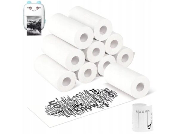 ROLKI DO MINI DRUKARKI DRUKUŚ 5SZT 2,5x5,7