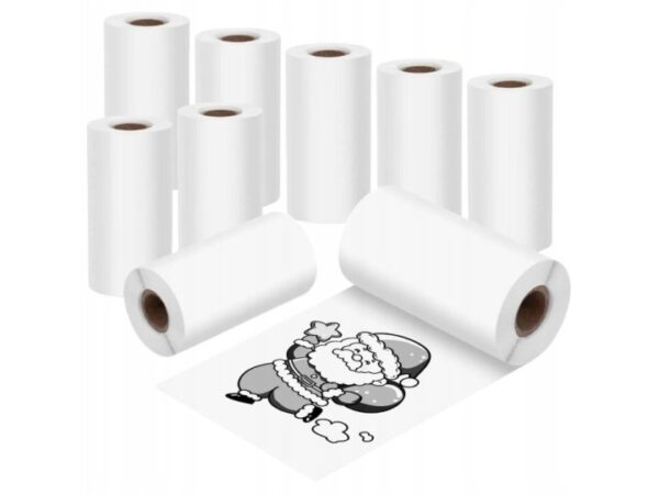 ROLKI DO MINI DRUKARKI DRUKUŚ 5SZT 2,5x5,7