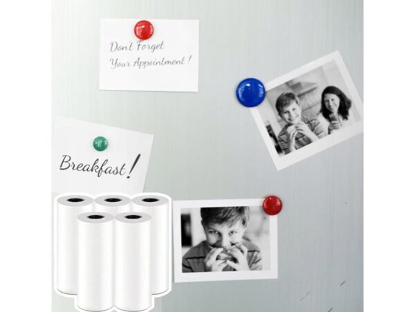 ROLKI DO MINI DRUKARKI DRUKUŚ 5SZT 2,5x5,7