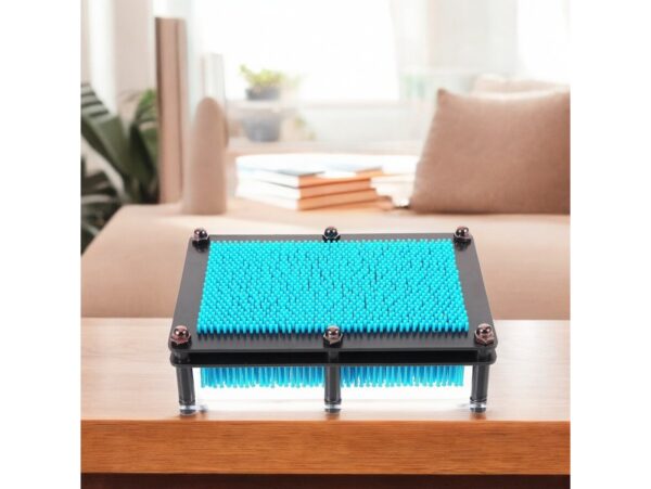 TABLICA SZPILKOWA PLASTIKOWA 15x20cm - błękitny