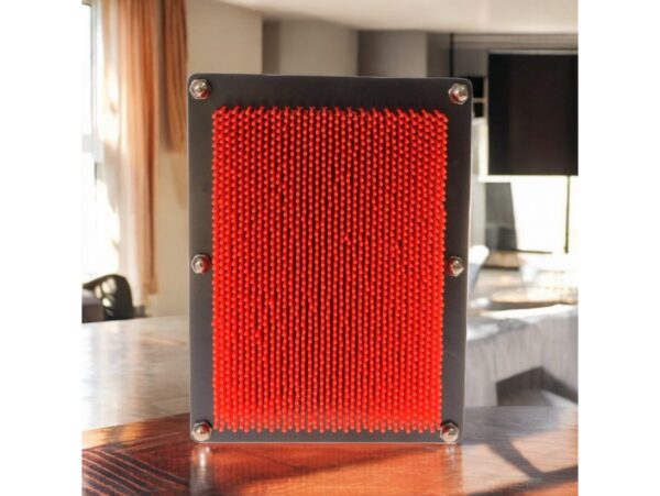 TABLICA SZPILKOWA PLASTIKOWA 15x20cm - czerwony